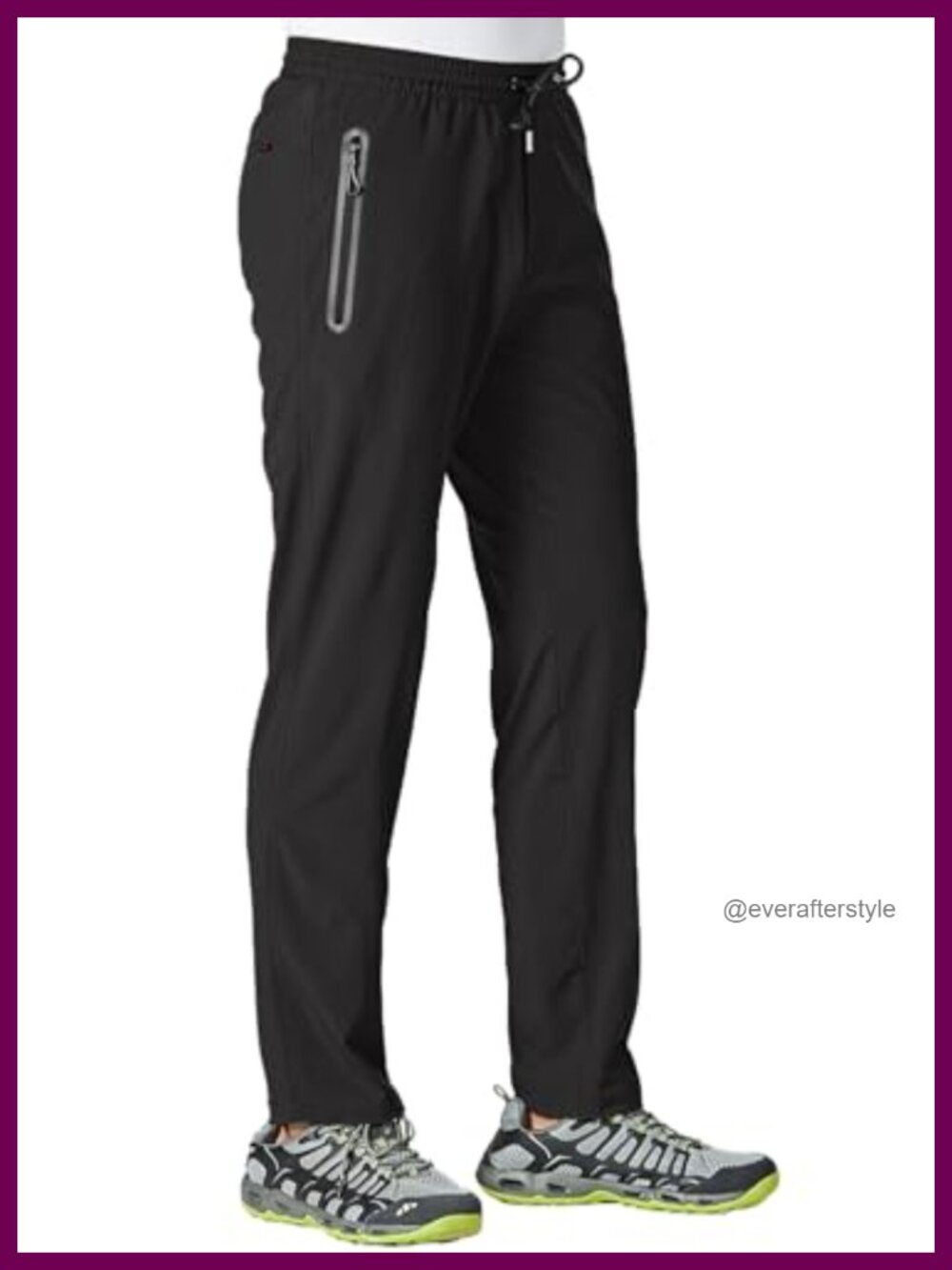 Men's Lightweight Quick Dry Hiking Pants Athletic Jogger Travel